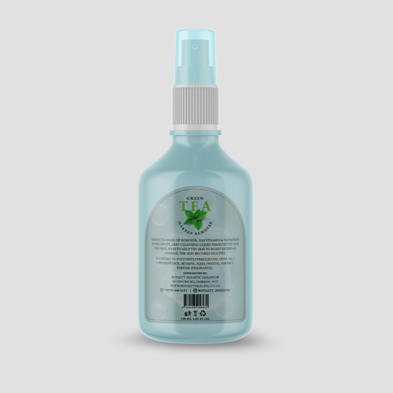 Green Tea Makeup Remover - Deep Cleansing and Skin Firming Solution - Image 2