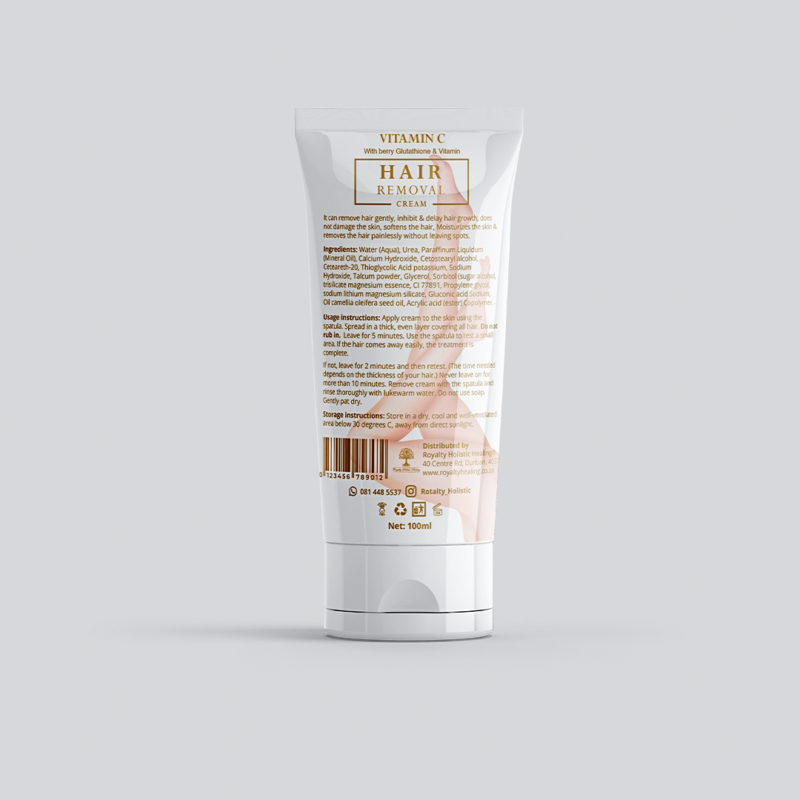 Hair Removal Cream Tube 100ml - Image 2