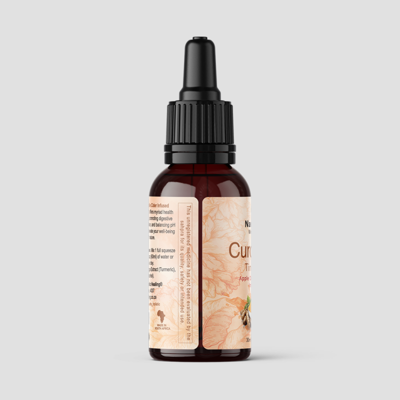 Curcumin Tincture Apple Cider Infused-Alcohol Free - Image 2